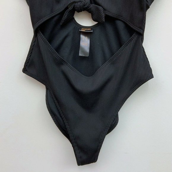 Sommer Ray Black One Piece High Leg Swimsuit - Picture 5 of 11